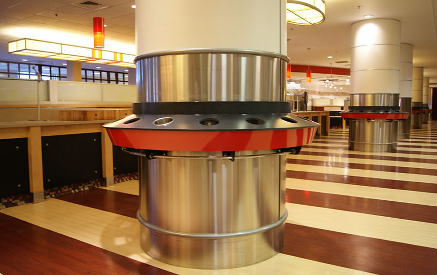 Boston University Utensil Stations