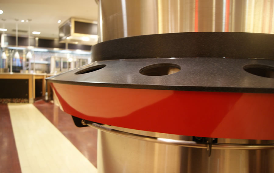 Boston University Utensil Stations