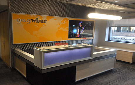 WBUR Reception Desk