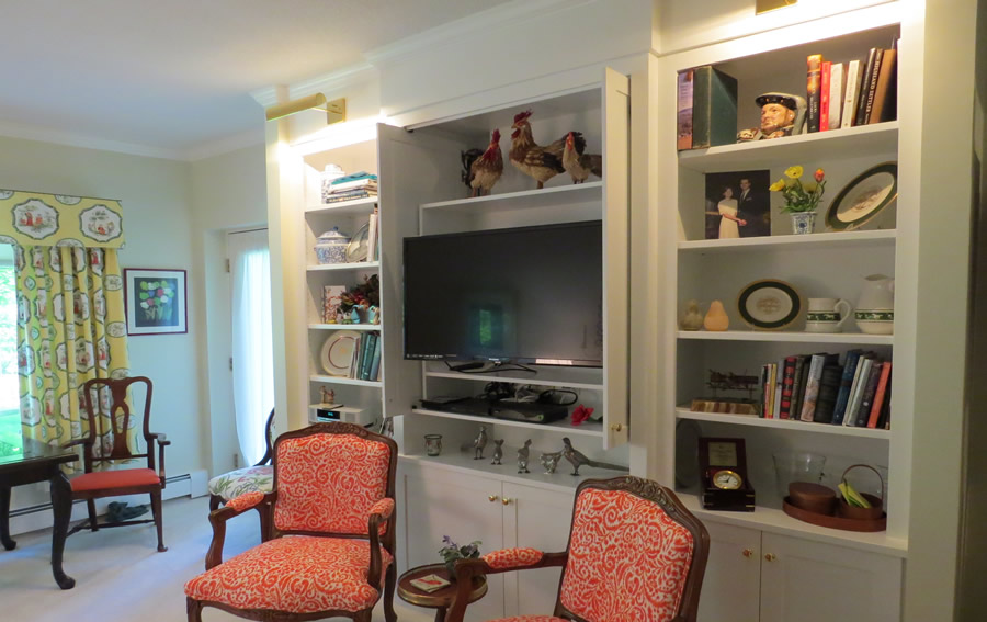Fox Hill Village Millwork Built-in