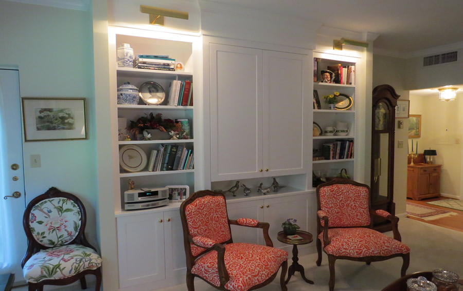 Fox Hill Village Millwork Built-in